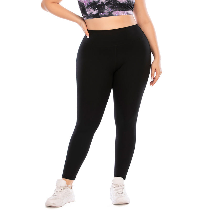 Bluemaple 2 Pack Plus Size Womens Leggings High Waisted Yoga Pants