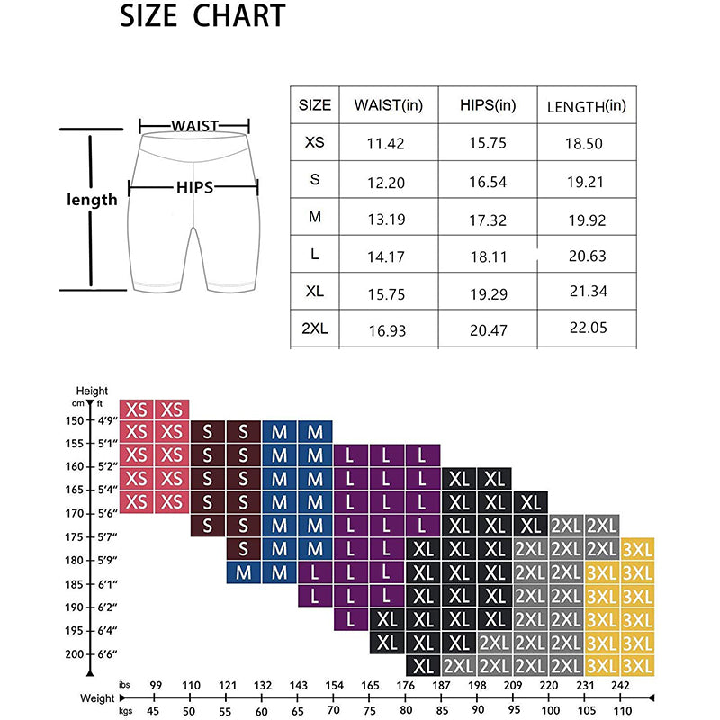 Bluemaple Womens Yoga Shorts Side Pocket High Waisted Running Leggings