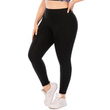 Bluemaple 2 Pack Plus Size Womens Leggings High Waisted Yoga Pants
