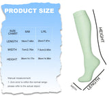 7 Pairs Colorful Compression Socks (20-30 mmHG) for Man and Woman
