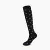 6 Pairs Colorful Compression Socks (15-20 mmHG) for Man and Woman