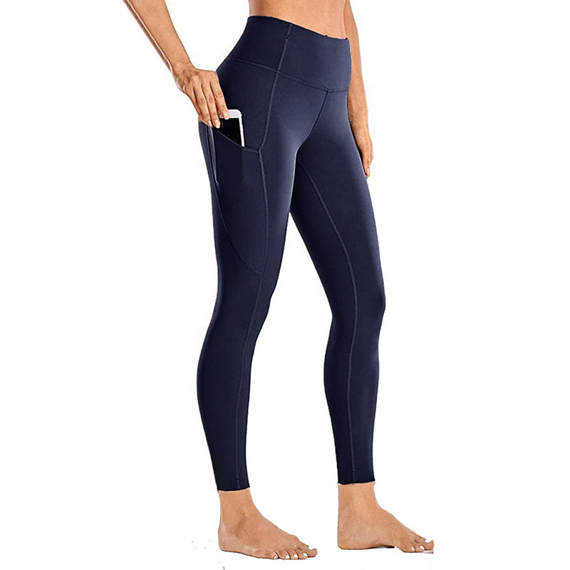 Bluemaple Womens Leggings With Pocket High Waisted Yoga Pants