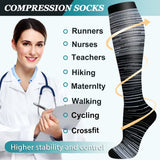 Compression Socks (20-30 mmHG for Man and Woman-8 Pairs
