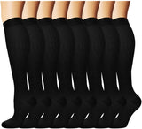 Compression Socks (15-20 mmHG) for Man and Woman- 8 Pairs