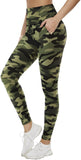 Bluemaple 1 Pack Camouflage Leggings with Pockets for Women - Buttery Soft Workout Running Yoga Pants