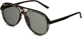 Bluemaple Sunglasses for Women Men Aviator UV 400 Protection Fashion Black Sunglasses for Driving