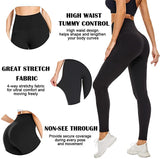 Bluemaple 1 Pack High Waisted Capri Leggings for Women - Buttery Soft Workout Running Yoga Pants