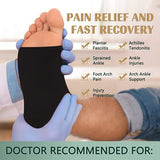 2 Pairs Black Ankle Brace Compression Sleeve （8-15 mmHg） Open Toe Сompression Socks