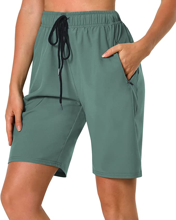 Hiking Shorts for Women-Womens Cargo Quick Dry Shorts with Pockets -7 –  Bluemaple