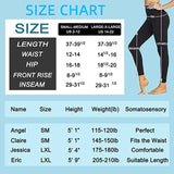 Bluemaple 3 Pack High Waisted Leggings for Women - Buttery Soft Workout Running Leggings
