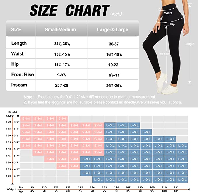 Buy 4 Pack Leggings for Women - High Waisted Tummy Control Soft